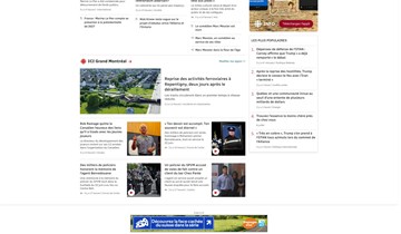 EXEMPLE DE PAGE D'ACCUEIL EXCLUSIVE - RADIO-CANADA.CA