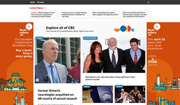 EXEMPLE DE PAGE D'ACCUEIL EXCLUSIVE - CBC.CA