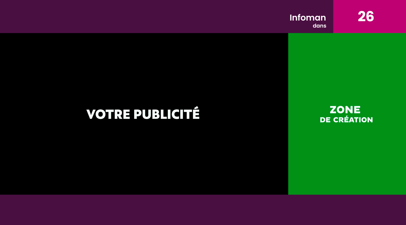 Base CADRE CRÉATIF PERSONNALISÉ